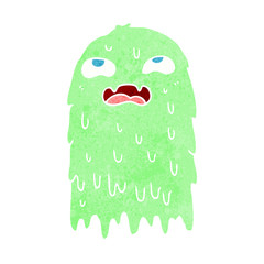 gross cartoon ghost