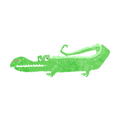 cartoon crocodile