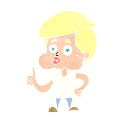 cartoon boy giving thumbs up