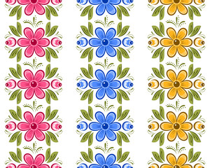 Set of Russian Gorodets borders