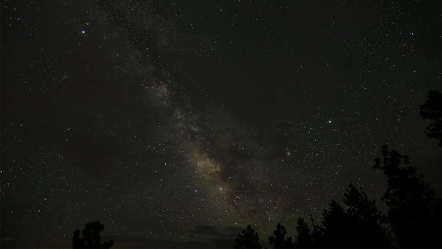 Milky Way Time-lapse over Bryce Canyon