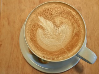 Latte Coffee art 