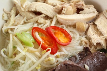 Vietnamese pho noodle