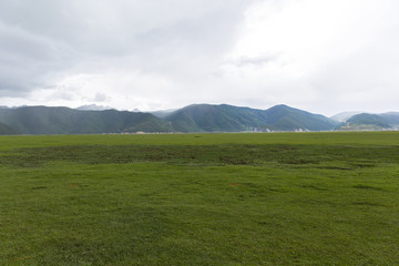 Obraz premium grassland in Shangri-La