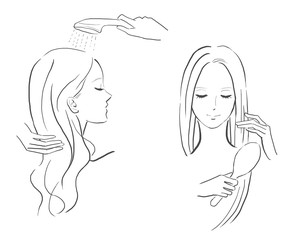 ヘアケアのイメージ