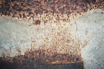 Steel rust background