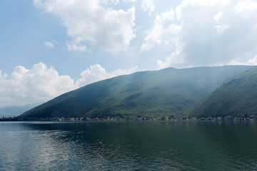 Erhai lake and Cangshan mountain