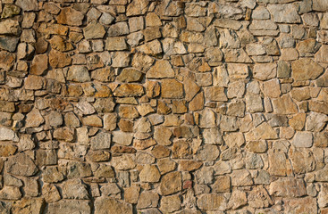 Stone brick texture wall background