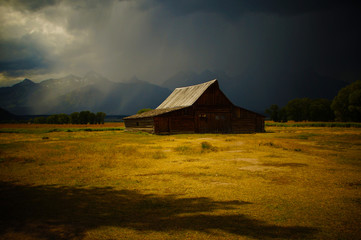 Wyoming Barn © flyingpreacher