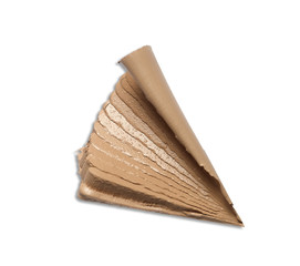 Liquid foundation isolated on white  