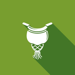 Billiard pocket icon. Vector Illustration