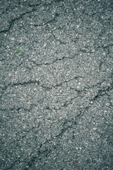 Cracks on the road