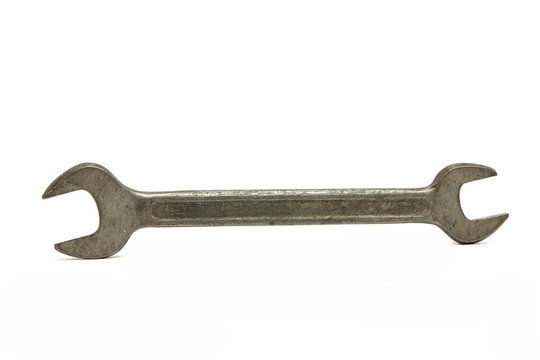 Open-end wrench 13 to 15 on a white background
