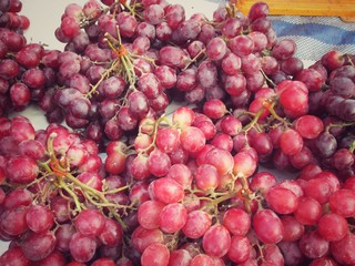 Fresh grapes