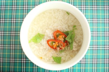 Rice soup
