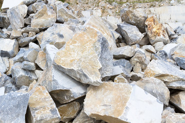 marble quarry, stone texture, Stone Quarrying