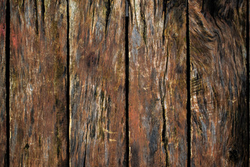 Rustic wood surface