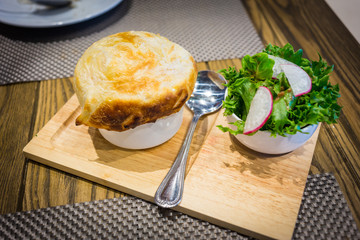 Beef Stroganoff Pot Pie