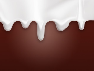 dripping milk
