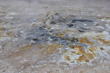 Hochtemperaturgebiet Hverarönd, Island
