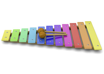 Xylophone - 3D