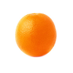 Orange fruit isolated over the white background