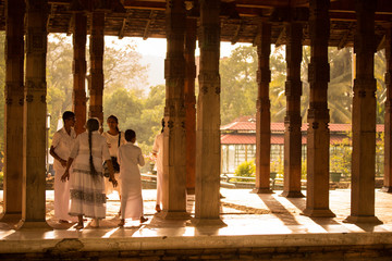 Tempelkomplex Kandy, Sri Lanka