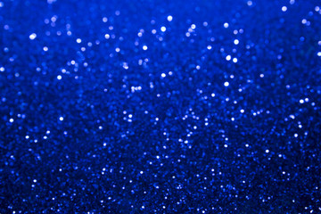Naklejka na ściany i meble Abstract blue sparkle glitter background