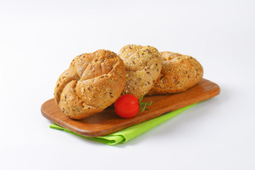 fresh Kaiser rolls
