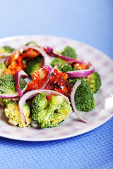 Broccoli and chicken salad