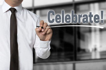 Celebrate is written by businessman background