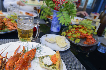 Swedish crayfish party