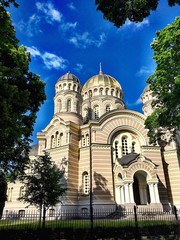 Obraz premium Nativity Cathedral Riga 