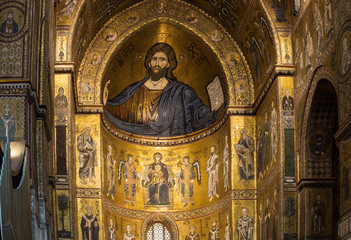 Fototapeta na wymiar Monreale Cattedrale