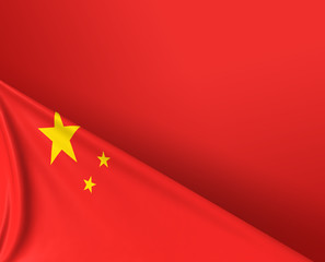 Chinese Flag, China Background