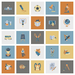 School and Education Icons