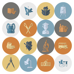 School and Education Icons