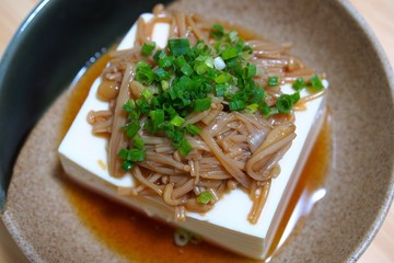 なめたけ豆腐