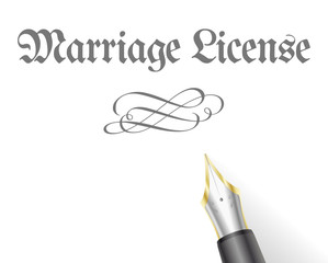 Marriage License