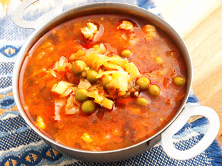 Chicken vegetable soup