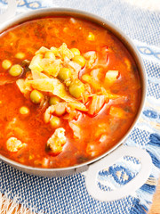 Chicken vegetable soup