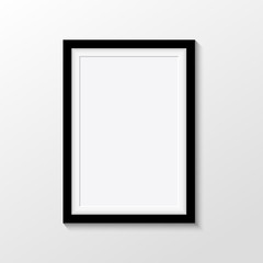 Fototapeta premium Vector picture frames on white background