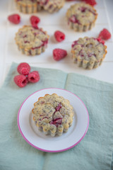 Himbeer Mohn Muffins
