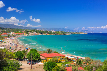 Beautiful Mojito beach on Zakynthos, Greece