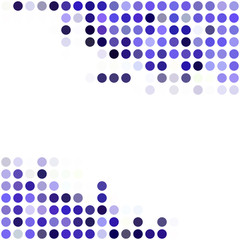 Blue Random Dots Background, Creative Design Templates