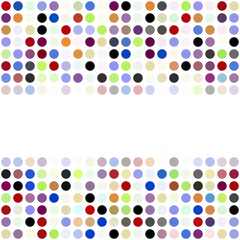 Colorful Random Dots Background, Creative Design Templates