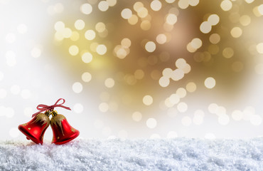 weihnachtskarte copy space