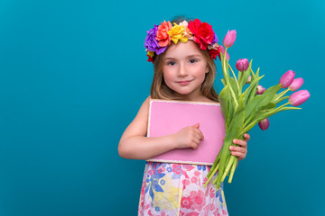 smiling cute little girl