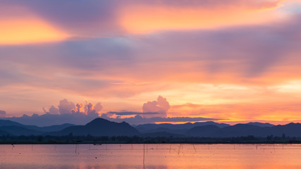 Naklejka premium twilight time