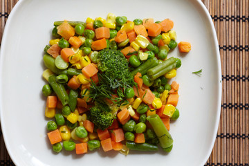 Vegetables mix.